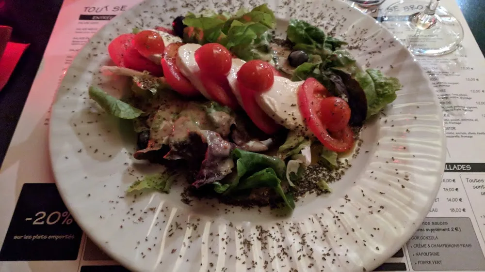 Salad Tomates - Mozarella